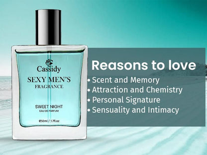 CASSIDY Sexy Men's Sweet Night, 50ml (Pack of 1)