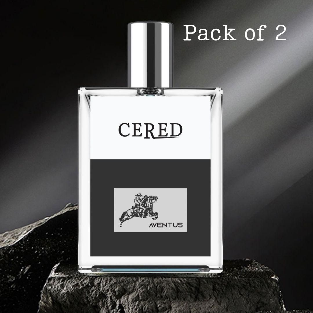 CERED Aventus Perfume 50ML (Pack of 2)