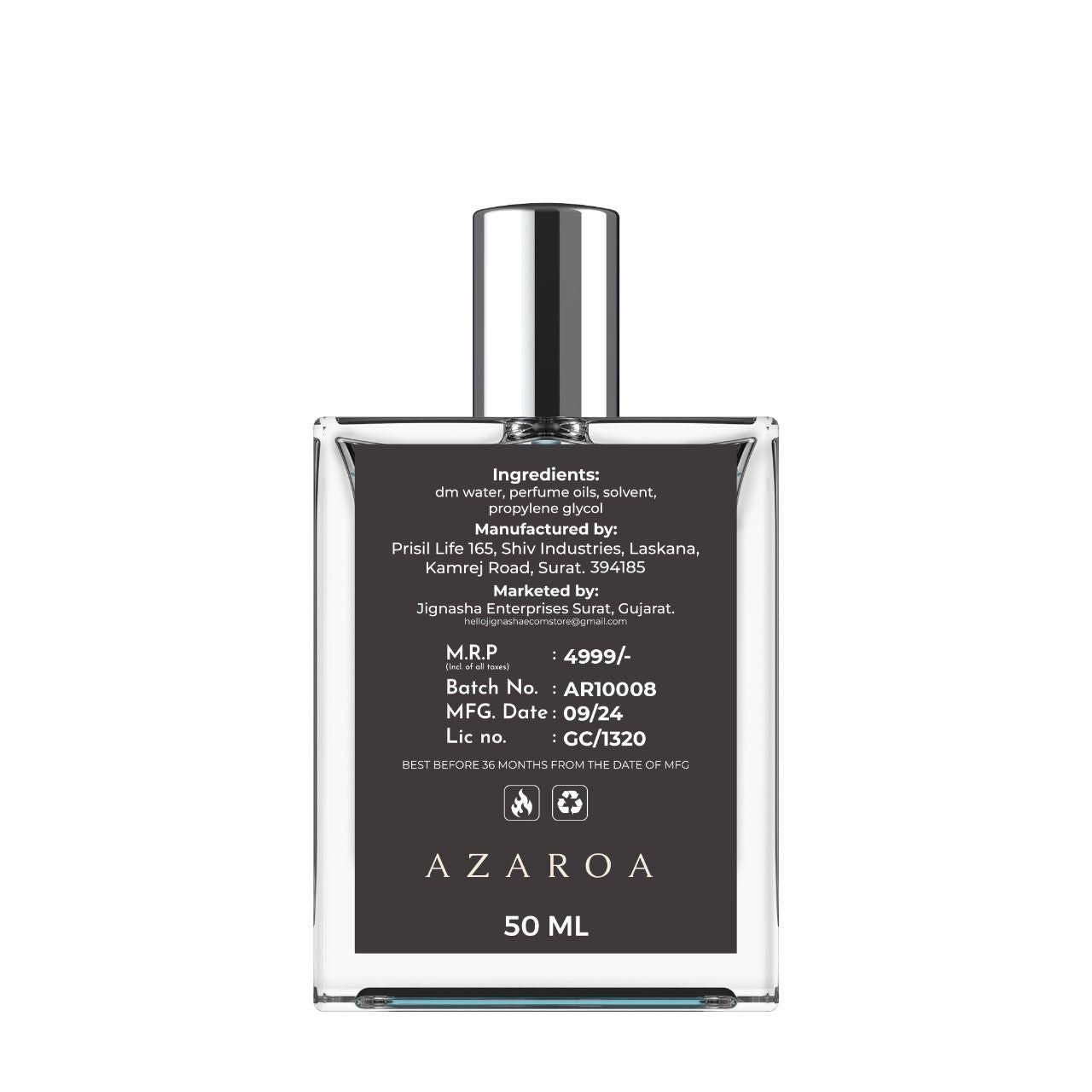 Azaroa The Most Wanted Parfum – The Essence of Bold Sophistication (50ML)